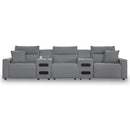  Signature Design by Ashley Modmax 65906S13 5 pc Power Reclining Sectional IMAGE 1