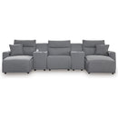  Signature Design by Ashley Modmax 65906S16 5 pc Power Reclining Sectional with Chaise IMAGE 1