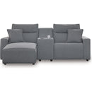  Signature Design by Ashley Modmax 65906S17 3 pc Power Reclining Sectional with Chaise IMAGE 1