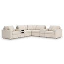  Signature Design by Ashley Modmax 92103S69 7 pc Balanced Sectional with Audio and Storage Consoles IMAGE 1