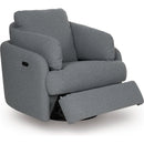  Signature Design by Ashley Alainmont Next-Gen Nuvella A3000738 Swivel Power Recliner IMAGE 2