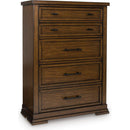 Signature Design by Ashley Taffenbrook B849-46 Five Drawer Chest IMAGE 1