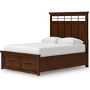  Signature Design by Ashley Taffenbrook B849B2 Queen Panel Storage Bed IMAGE 4