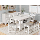  Signature Design by Ashley Robbinsdale D642D7 Counter Height Dining Table IMAGE 16