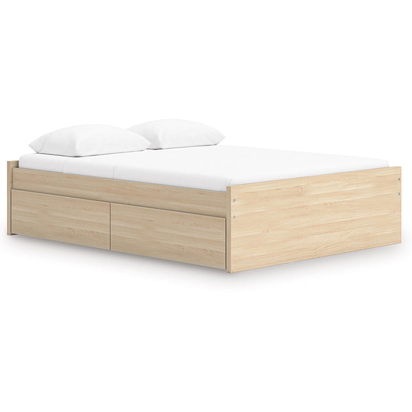  Signature Design by Ashley Onita EB9632B15 Queen Platform Bed with 2 Side Storage IMAGE 1