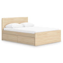  Signature Design by Ashley Onita EB9632B17 Full Panel Platform Bed with 2 Side Storage IMAGE 1