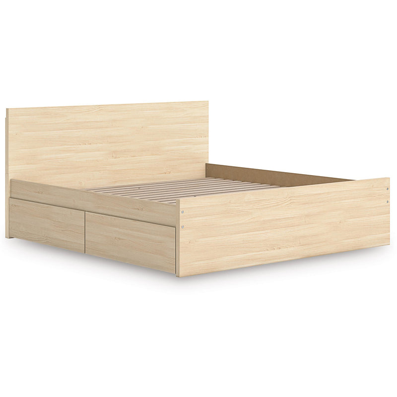  Signature Design by Ashley Onita EB9632B24 King Panel Platform Bed with 2 Side Storage IMAGE 6