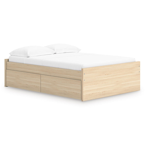  Signature Design by Ashley Onita EB9632B8 Full Platform Bed with 1 Side Storage IMAGE 1