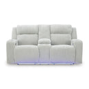  Signature Design by Ashley Forest Lake PC6420318 Power Reclining Loveseat with Console and Adjustable Headrest IMAGE 4