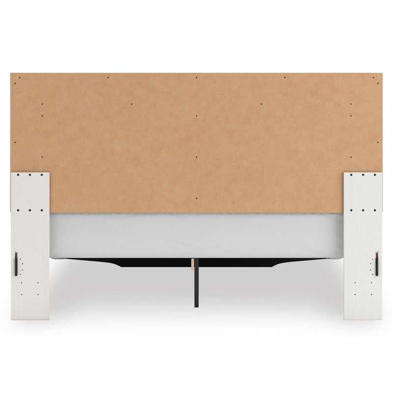  Signature Design by Ashley Zuraleus PCB3381B9 King Upholstered Panel Storage Bed IMAGE 4