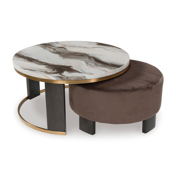 Signature Design by Ashley Jazmore T671-22 Nesting Cocktail Tables IMAGE 1
