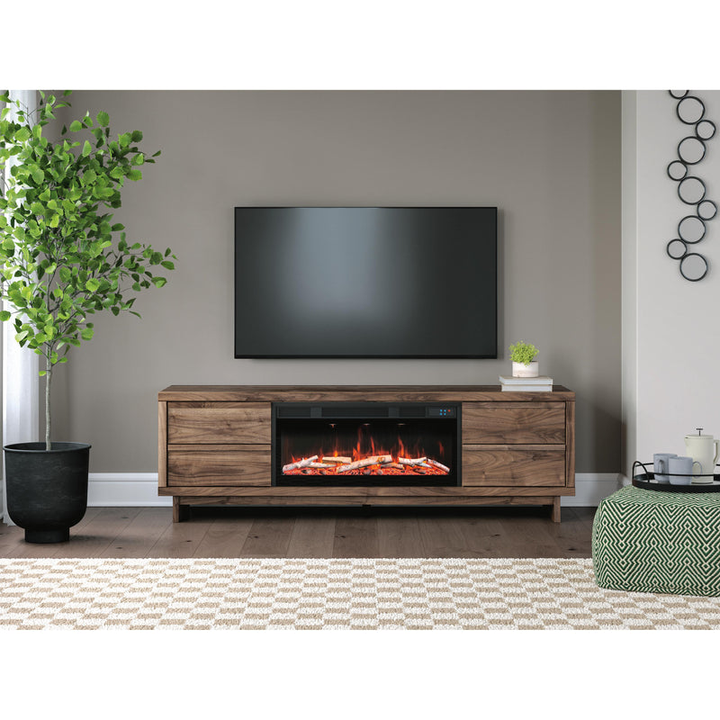  Signature Design by Ashley Zadilyn W3367W1 72" TV Stand with Electric Fireplace IMAGE 4