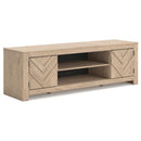  Signature Design by Ashley Cayboni W3787-68 LG TV Stand with Fireplace Option IMAGE 1