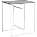  Monarch I 1241 Counter Height Dining Table - Grey/White IMAGE 1