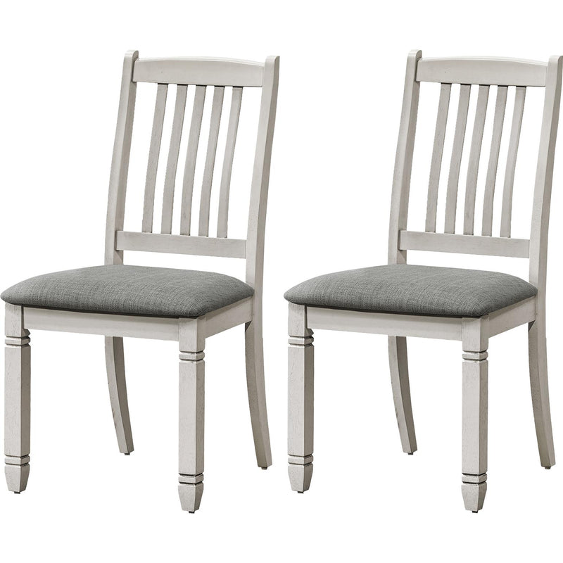  Monarch I 1256 Set of 2 Dining Chairs - Grey IMAGE 1