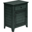 Monarch I 3949 Accent Table - Antique Blue IMAGE 2