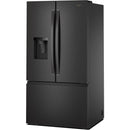  Whirlpool 36-inch, 30 cu. ft. Freestanding French 3-Door Refrigerator with External Water and Ice Dispensing System WRFF3536SV IMAGE 3