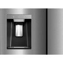 Midea 36-inch, 29.3 cu. ft. Freestanding French 3-Door Refrigerator External Water and Ice Dispensing System MRF29D2AST IMAGE 13