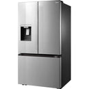 Midea 36-inch, 29.3 cu. ft. Freestanding French 3-Door Refrigerator External Water and Ice Dispensing System MRF29D2AST IMAGE 4
