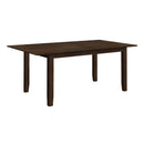 Monarch I 1331 Dining Table - Espresso Veneer 42"X 78"/ 18" Extension IMAGE 3
