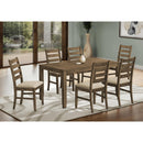 Monarch I 1341 Dining Table - Antique Brown Veneer 36"X 60" IMAGE 1