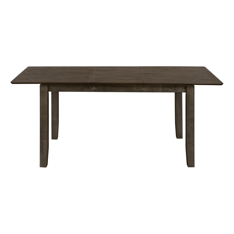 Monarch I 1375 Dining Table - Grey Veneer 36"X 72" / 18" Extension Panel IMAGE 4
