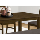 Monarch I 1395 Dining Table - Brown Walnut 36"X 72"/ 18" Extension Panel IMAGE 2
