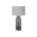Monarch I 9910 28"H Table Lamp Grey Glass / Grey Shade IMAGE 2