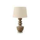 Monarch I 9920 28"H Table Lamp Brown Resin / Beige Shade IMAGE 2