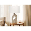 Monarch I 9930 28"H Table Lamp Beige Resin / Ivory Shade IMAGE 1