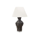 Monarch I 9935 28"H Table Lamp Black Resin / Ivory Shade IMAGE 2