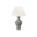 Monarch I 9936 28"H Table Lamp Grey Resin / Ivory Shade IMAGE 2