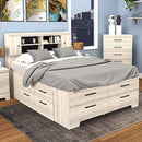 Dynamic Furniture Sonoma Queen Bookcase Bed with Storage Sonoma 376 Queen Bed with Storage IMAGE 1