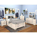 Dynamic Furniture Sonoma Queen Bookcase Bed with Storage Sonoma 376 Queen Bed with Storage IMAGE 2
