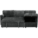  Primo International Arabella Sofabed - Opulence Dark Grey IMAGE 5