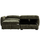 Primo International Venetian Fabric King Sleeper Sectional UI85164593STX3/UI85164593STR1 IMAGE 6