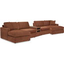  Signature Design by Ashley Modmax 92102S70 5 pc Sectional with Audio Console IMAGE 1