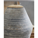  Signature Design by Ashley Lawrock L100834 Terracotta Table Lamp IMAGE 3