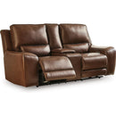  Signature Design by Ashley DeepWakes PCU6260718 Power Reclining Loveseat with Console and Adjustable Headrest IMAGE 1