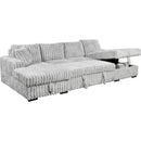 Primo International Arzelia Fabric Sleeper Sectional UH45161323STX1/UH45161323STX2/UH45161323STY5 IMAGE 2
