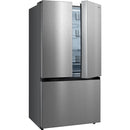  Midea 33-inch, 22.6 cu. ft. Counter-Depth French 3-Door Refrigerator with Wi-Fi MRF23I7AST IMAGE 1