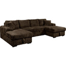 Primo International Arzelia Fabric Sleeper Sectional UH451618373STY5/UH45168373STX2/UH45168373STX1 IMAGE 1
