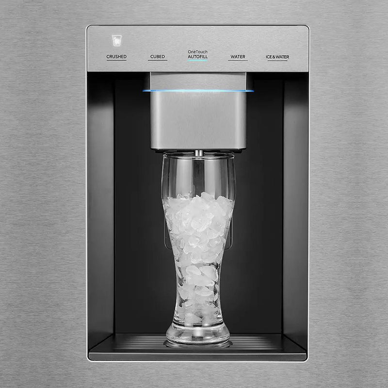  Midea 36-inch, 29 cu. ft. Freestanding French 3-Door Refrigerator with OneTouch AutoFill™ MRF29D9BST IMAGE 15