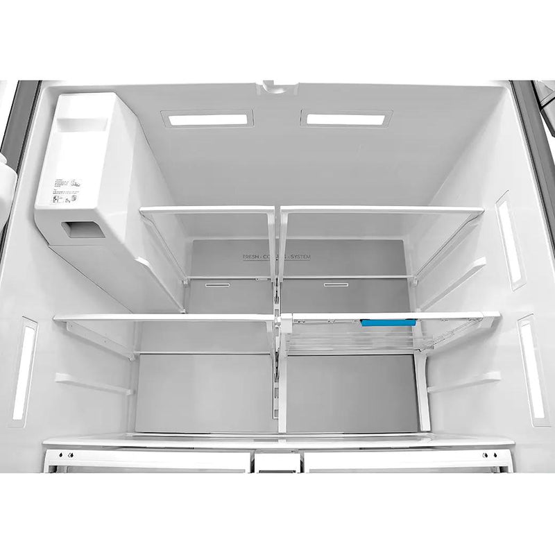 Midea 36-inch, 29 cu. ft. Freestanding French 3-Door Refrigerator with OneTouch AutoFill™ MRF29D9BST IMAGE 8