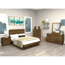 Dynamic Furniture 734 2-Drawer Nightstand 734-222 IMAGE 3