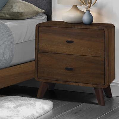  Monarch I 5233 Nightstand - Walnut IMAGE 1