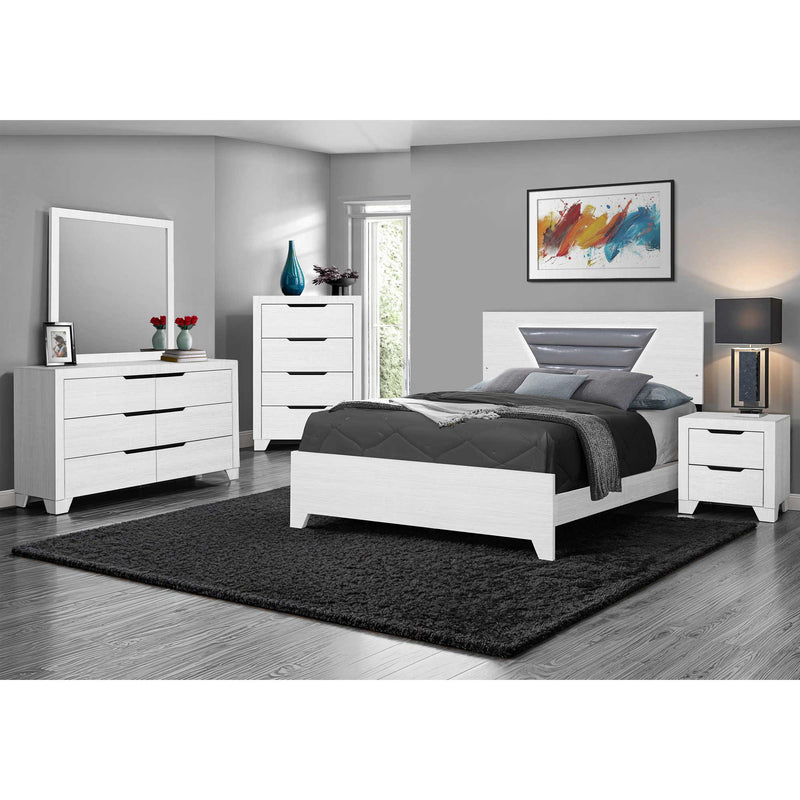  Monarch I 5242 Dresser Mirror - White IMAGE 2