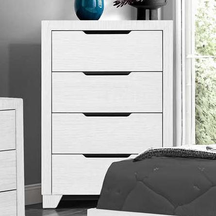  Monarch I 5244 Chest - White IMAGE 1