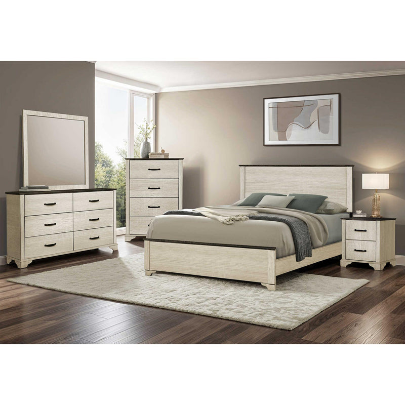  Monarch I 5264 Chest - Bleached Oak/Rustic Oak IMAGE 2