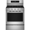 KitchenAid 30-inch Smart Freestanding Gas Range with Convection KFGS530SPS IMAGE 1